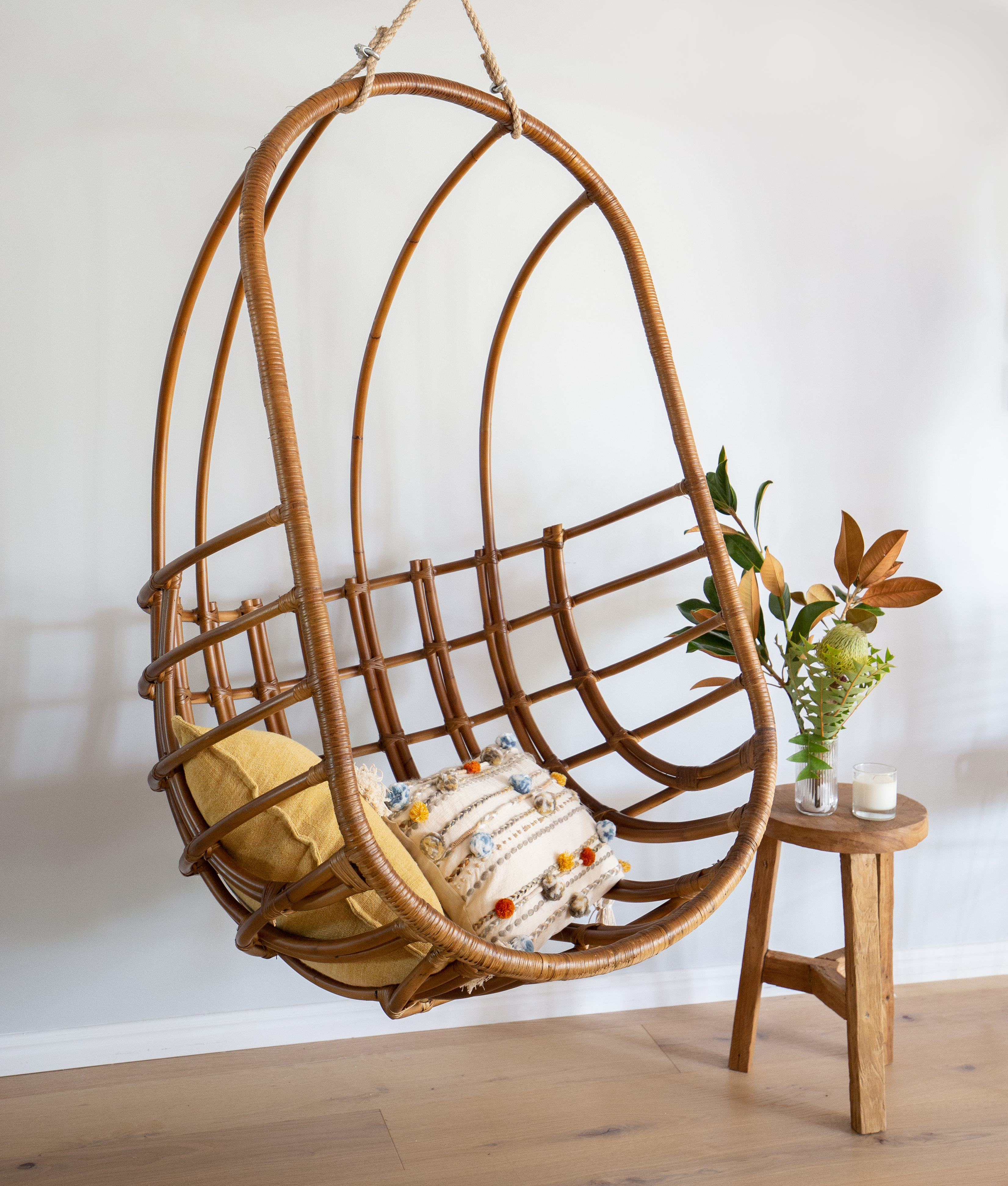 Haus Of Rattan | Portofino Hanging Chair | Afterpay | Australia Wide Shipping