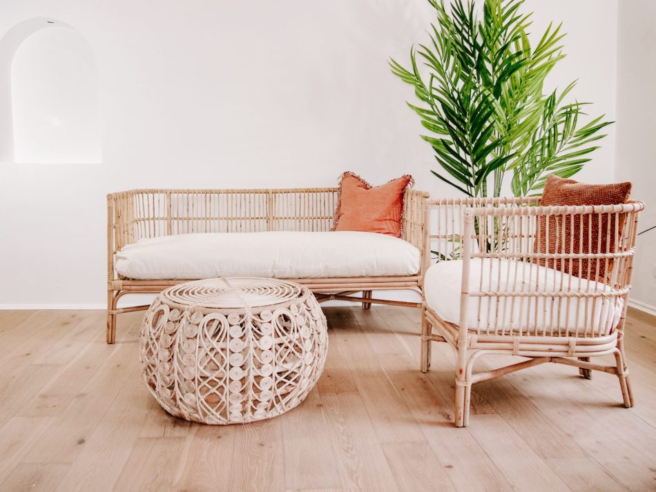 Bohemian Coffee Table (80cm) | Coffee Tables | Haus of Rattan