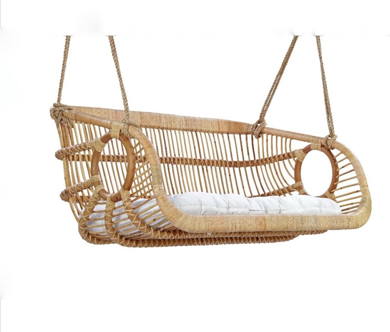 Bari Double Hanging Chair Haus of Rattan Afterpay Paypal