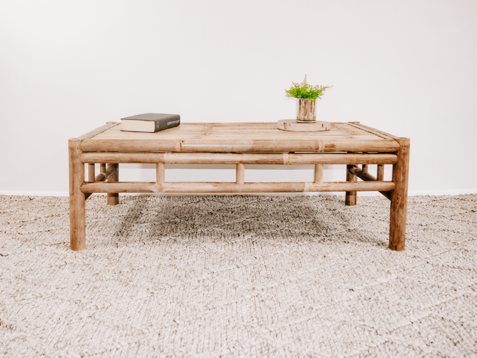 Reno Bamboo Coffee Table 120cm Coffee Tables Haus of Rattan