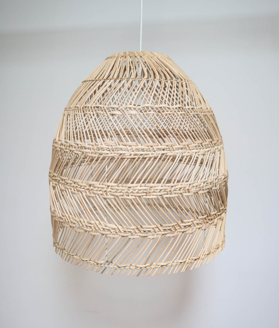 Resort Natural Rattan Pendant Lamp Shade 53cm | Haus of Rattan