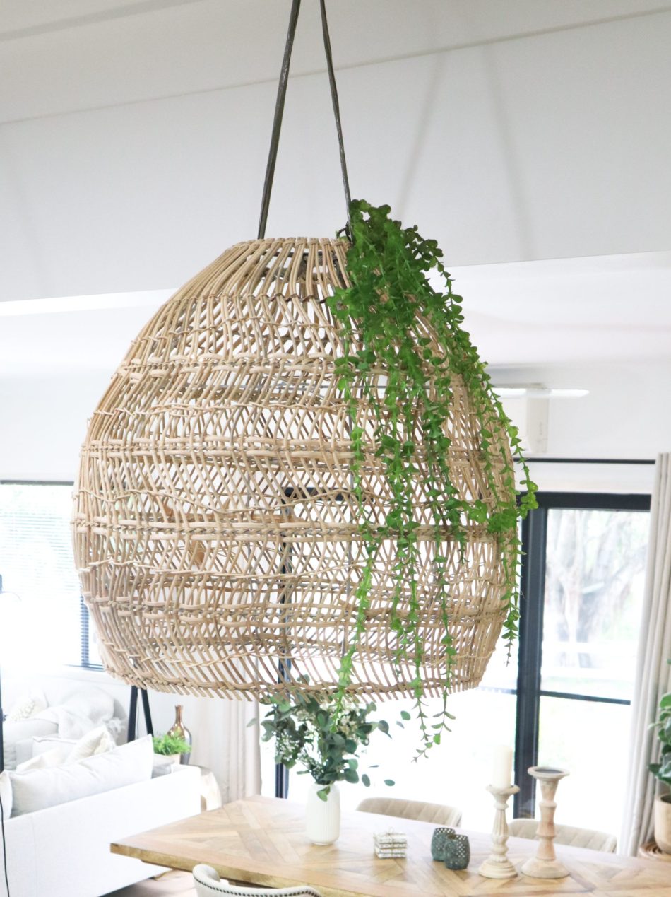 Weave Pendant Lamp Shade 49cm | FREE SHIPPING | HAUS OF RATTAN