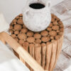 wood cluster stool