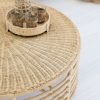 rattan coffee table