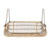 large rattan hanging chair