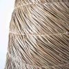 fringed grass pendant light
