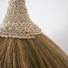 fringed grass pendant light