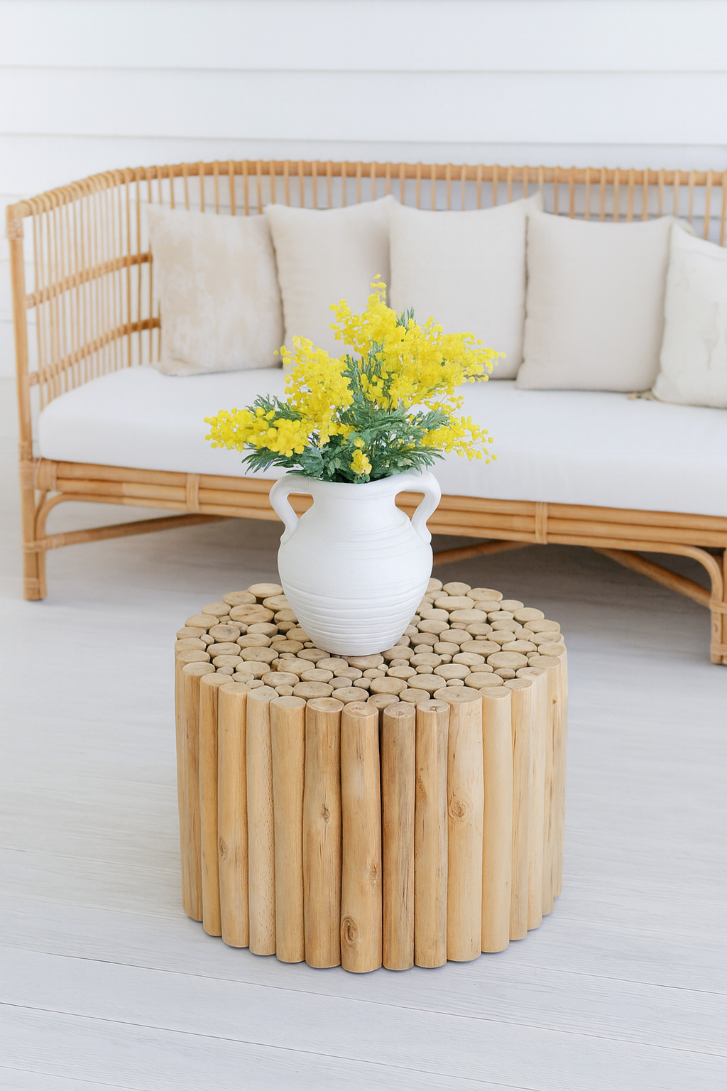 Coastal bundle - one Rafi 3 seter and 70cm Byron coffee table